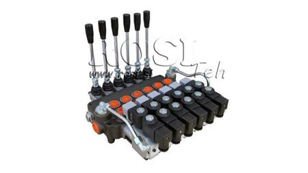 HIDRAULIKUS SZELEP 6xP80 - EO 12V