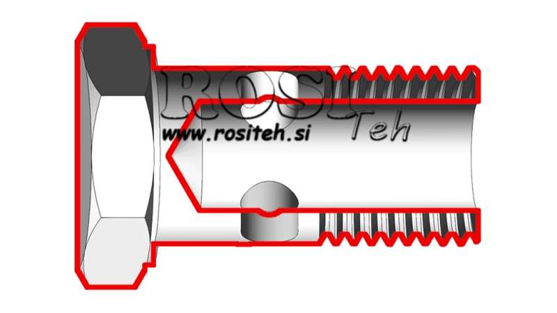 HYDRAULISK HUL BOLT 5/8