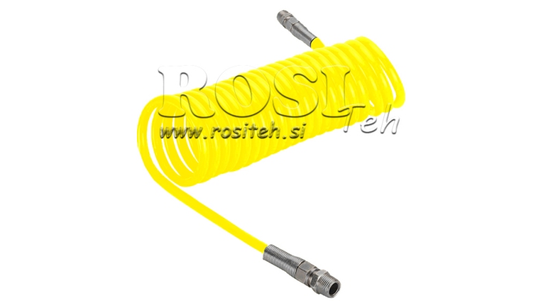 MANGUEIRA DE FREIO A AR 12X9 16X1.5 - 22X1.5 AMARELA