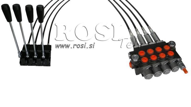 KIT 4xP40 JOYSTICK 1 POSISJON L1500