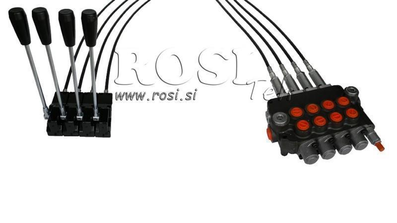 KIT 4xP80 JOYSTICK 1 POSITION L3000