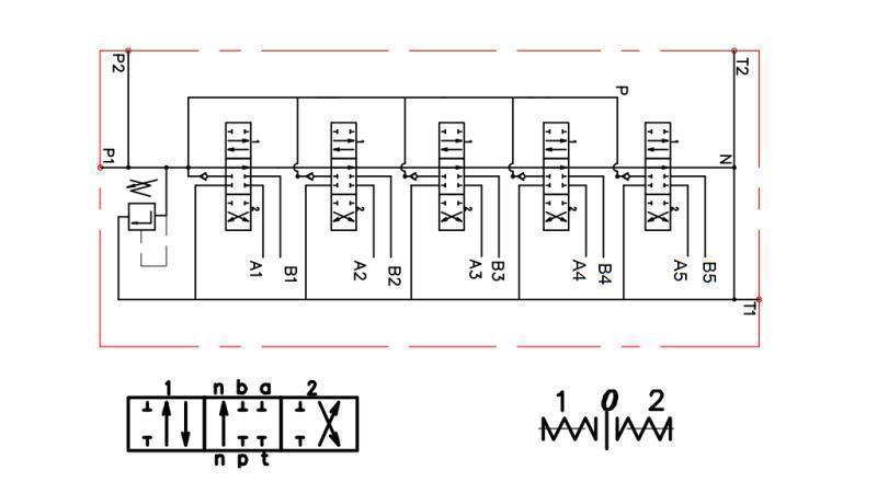 DIAGRAMMA ELETTRICO 5xP80
