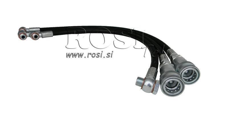 SET VON HYDRAULIKROHREN FÜR VENTIL IMT 481