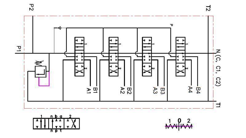 wiring diagram 4xP120