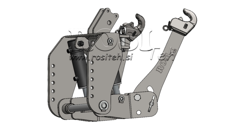 LEVANTE HIDRÁULICO FRONTAL UNIVERSAL CAT. 2 1500KG
