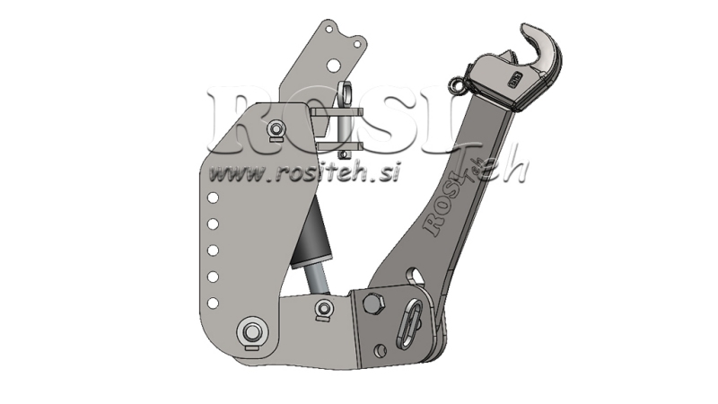 LEVANTE HIDRÁULICO FRONTAL UNIVERSAL CAT. 2 1500KG