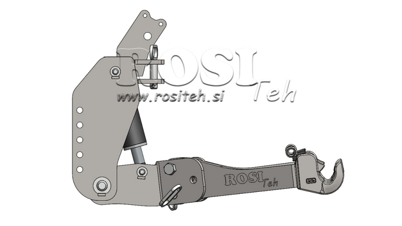 LEVANTE HIDRÁULICO FRONTAL UNIVERSAL CAT. 2 1500KG