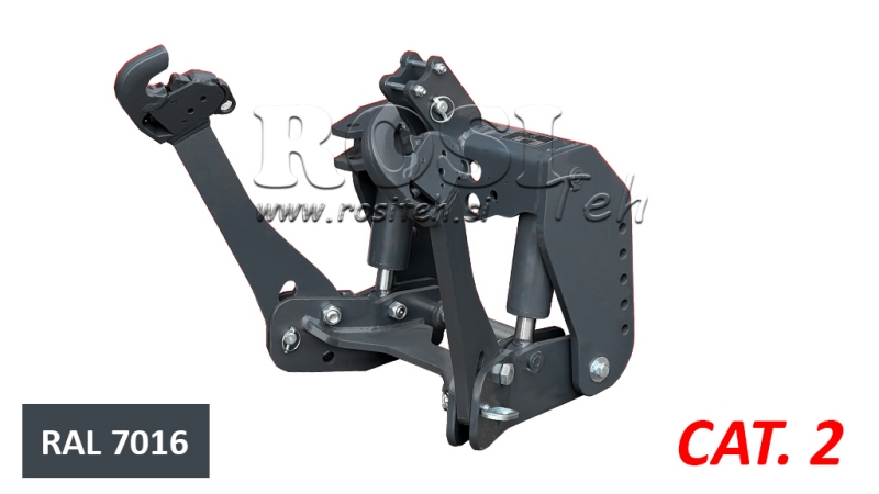 UNIVERSAL KIT FRONT HYDRAULICS 2KAT FOR TRACTOR 1500KG