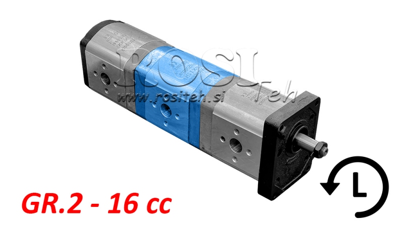 POMPĂ HIDRAULICĂ 20A16X156 MIDDLE GR.2 16 CC STÂNGA