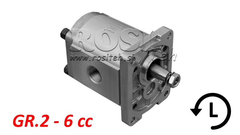 HYDRAULISCHE POMP GR.2 6 CC LINKS - DRAAD