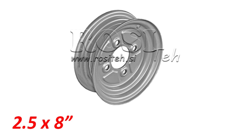 ARO 2.50X8 (PARA PNEU 4.00-8)