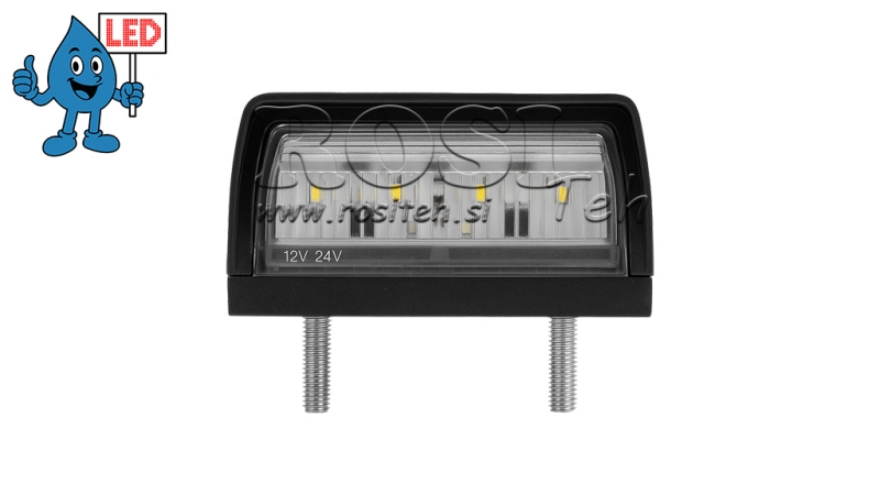 ŚWIETLO ZNAKU REJESTRACYJNEGO 12/24V - LED