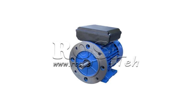 0,55kW-ELEKTROMOTOR MYT 80 1-4_1370umd 1Phas Beine+Flansch-B3B5