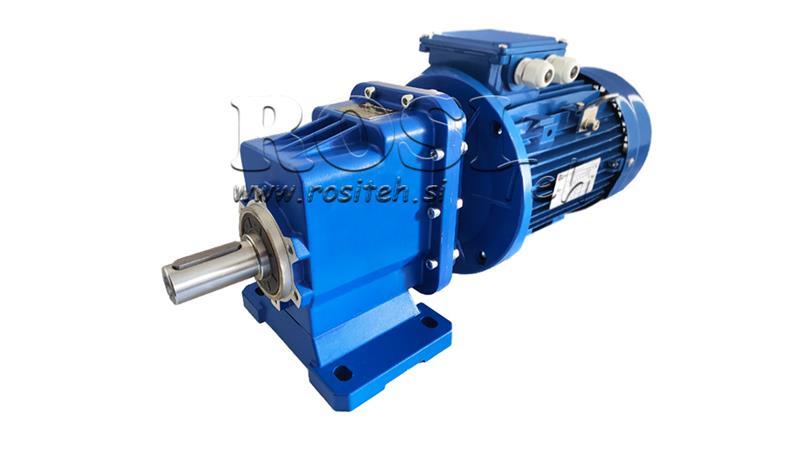 3ph 4,0kW-ELECTRIC MOTOR WITH ERC04 GEARBOX MS100 57 rpm