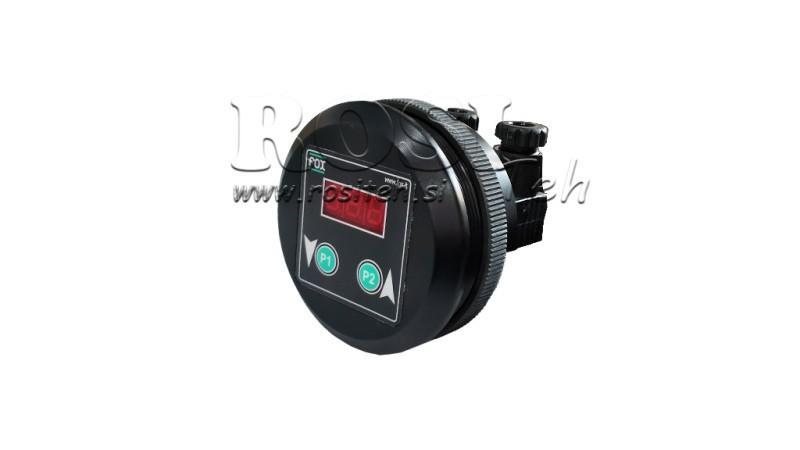 INTERUPTEUR DE PRESSION ÉLECTRONIQUE AVEC MANOMÈTRE KD59 0-400 BAR