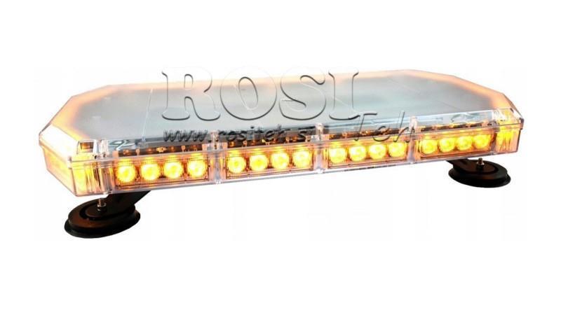 LUZ ROTATIVA ESTROBOSCÓPICA MAGNÉTICA LED 56 LED 156W 12V-24V