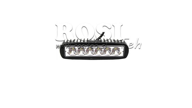 LED DELOVNA SVETILKA - LUČ 6 LED 18W 12V-24V