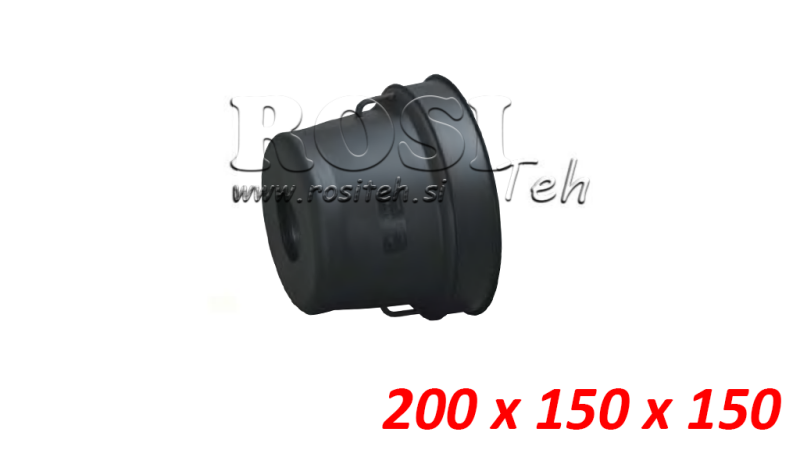 PROTECTIVE SLEEVE FOR P.T.O. PVC 200x150x150