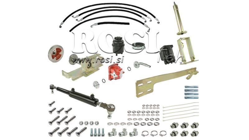 CONJUNTO DE DIREÇÃO HIDRÁULICA HIDROSTÁTICA URSUS C360 - CILINDRO LATERAL