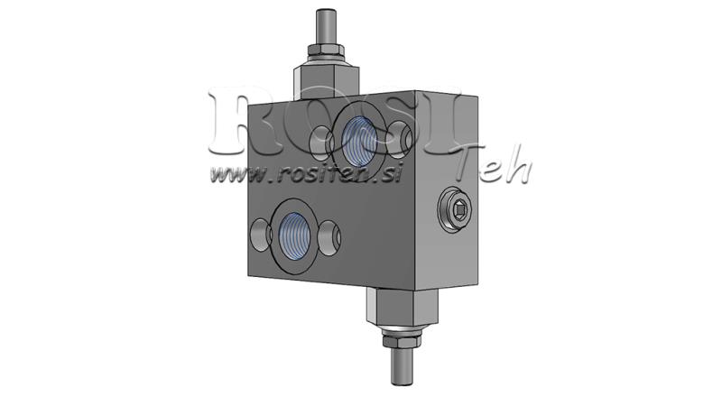 HYDRAULICKÝ REGULÁTOR TLAKU 10-180 BAR PRO HYDRAULICKÝ MOTOR MP-MR-MH