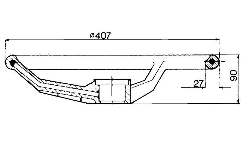 STEERING WHEEL Dia.400 - h 90