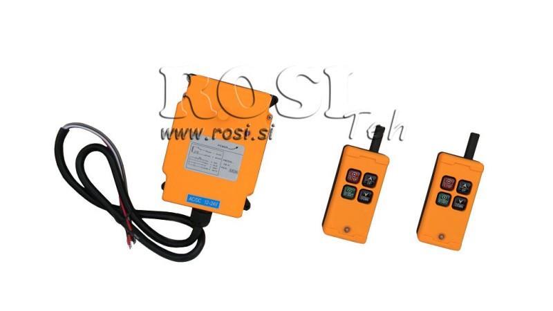 RADIO DALJINSKO UPRAVLJANJE 2CH - 12/24V DUO