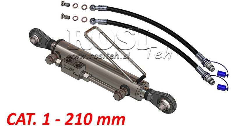 HYDRAULISK TOPPSTÅNG STANDARD - 1 CAT. 50/30-210 (20-55HP)(19.2/19.2)