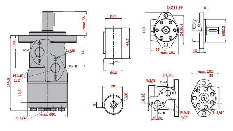 HYDROMOTOR MP 80