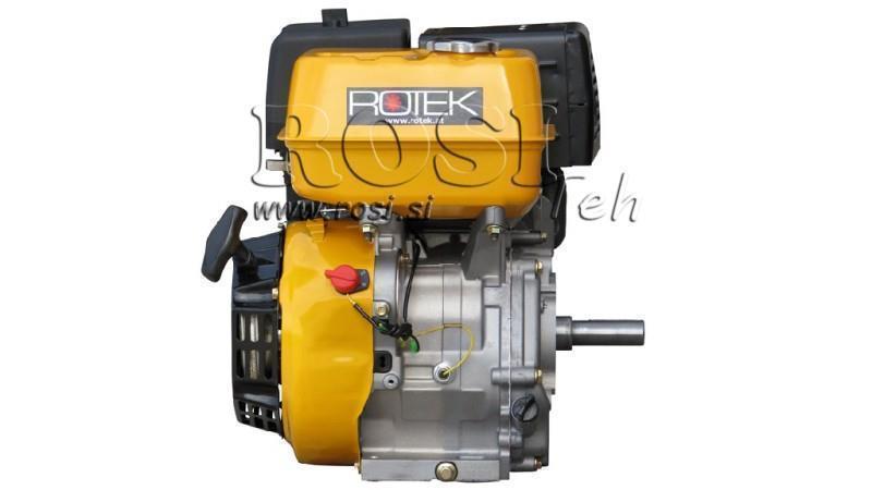 BENZINMOTOR EG4-420cc-9,6kW-13,1HP-3.600 U/min-H-KW25x88.5-manueller start