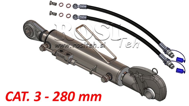 HYDRAULISK TOPPSTAG MED FANGHAKE OG KULELEDD AUTOMATIC KAT. 3 - 80/40-280 (90-210HP)(32.2)