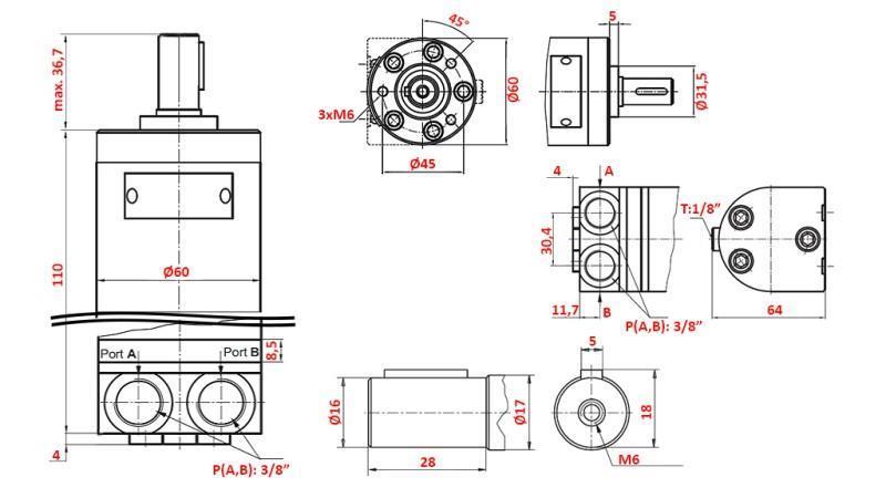 HYDROMOTOR MM 20 -side