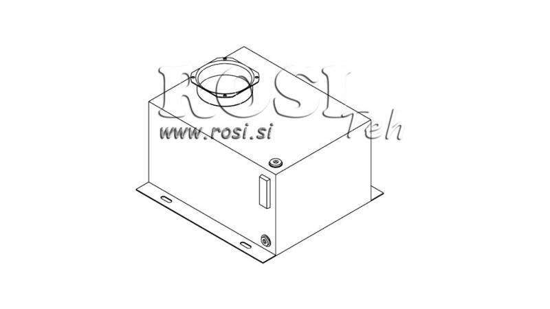 METALLTANK BOX PP 20 LITER HORISONTAL-VERTICAL