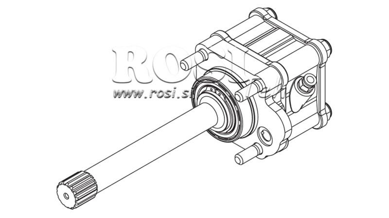 NEBENANTRIEB FÜR HYDRAULIKPUMPE - MAN INTERDAR