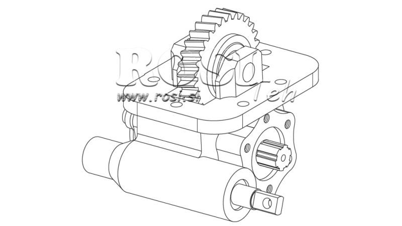 NEBENANTRIEB FÜR HYDRAULIKPUMPE - ISUZU MSB 5S VACUUM