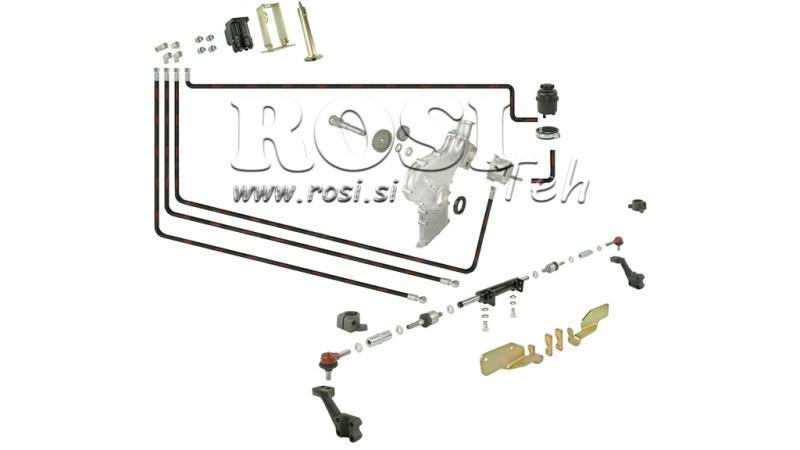 SET DE DIRECȚIE HIDRAULICĂ HIDROSTATIC URSUS C360 (POMPĂ PE PTO) - CILINDRU FRONTAL