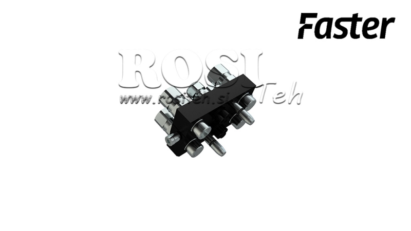 MULTI-FASTER KOBLING 6WAY BSP1/2 MOBIL DEL