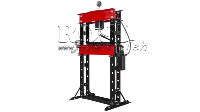 WORKSHOP HYDRAULIC PRESS FOR BEARINGS 50T - two-speed