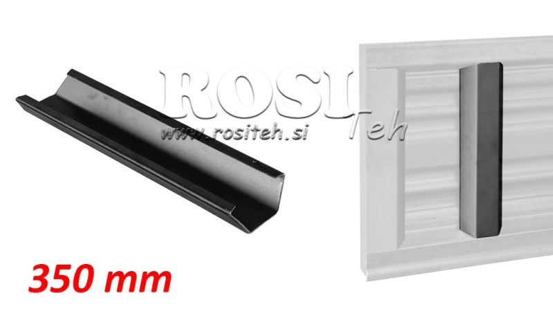 ZIJRAIL MET EEN HOOGTE VAN 350 mm