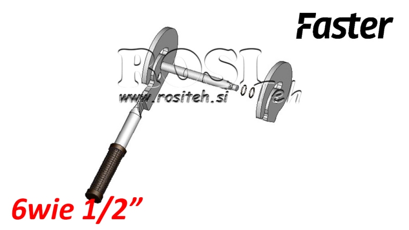 HEBEL FÜR MULTI-FASTER 6WEG 1/2 FESTER TEIL