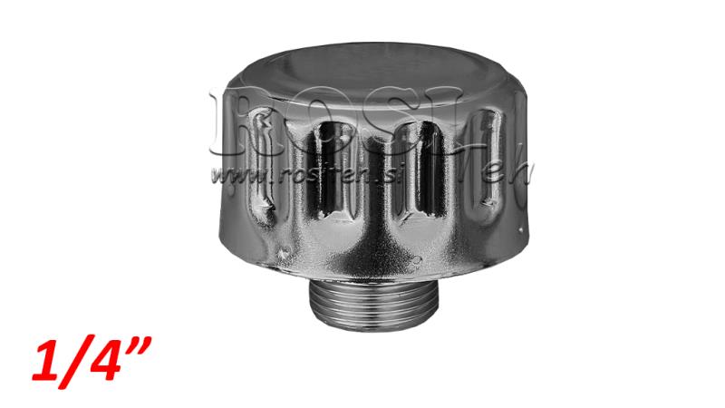 METALLIN TÄYTTÖPISTOKE VENTTIILILLÄ 1/4''