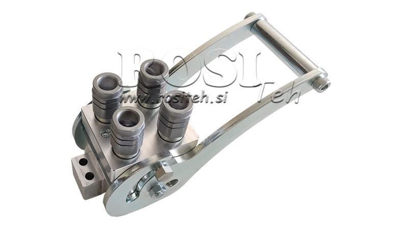 ZŁĄCZE MULTI-FASTER 4-drożne BSP1/2 KOMPLET NOWY TYP