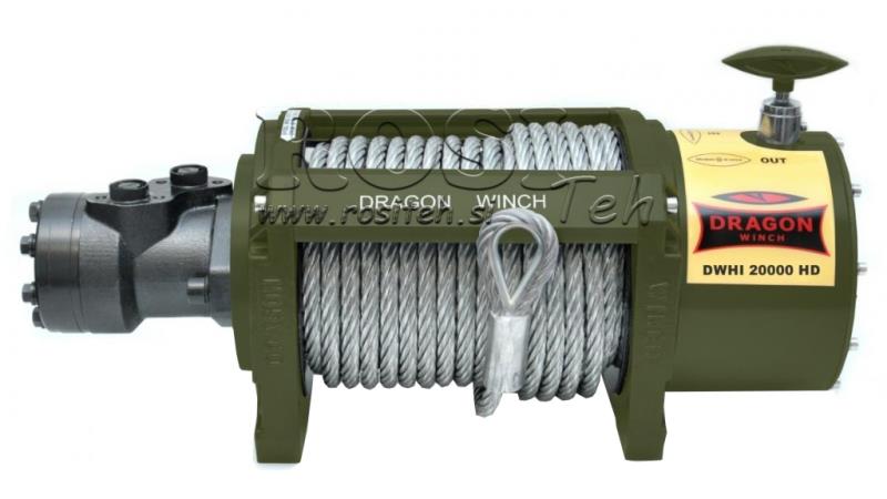 HYDRAULISCHE WINCH DWHI 20000 HD - 9072 kg