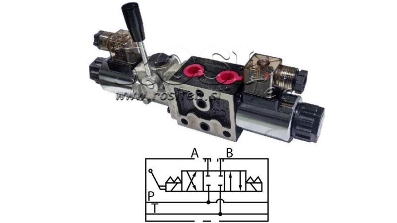 HIDRODINAMISKĀ MANUĀLĀ UN ELEKTROMAGNĒTISKĀ VĀRSTS YEAT-ASSEMBLY 12V N1