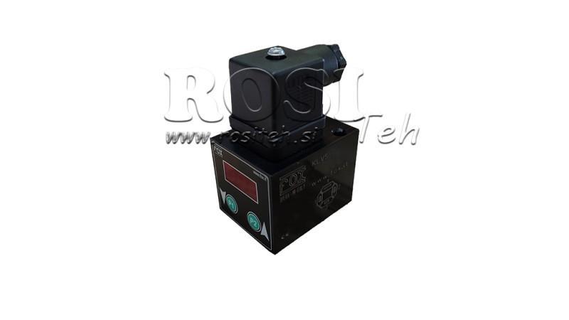 ELEKTRONISKAIS SPIEDIENA SLĒDZIS KLV55 0-200 BAR (MAX.500BAR)