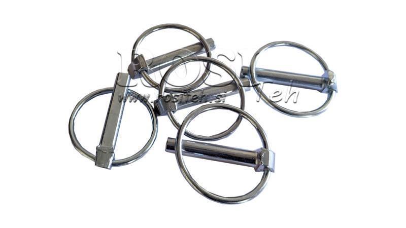 TURVAKLIPIT PYÖREÄT fi 8.0 mm (5kpl)