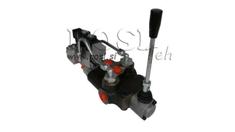 ZAWÓR HYDRAULICZNY 1xP80 - EO 12V