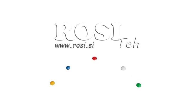 MARQUEUR À BOUTON (BLEU, BLANC, ROUGE, JAUNE, VERT)