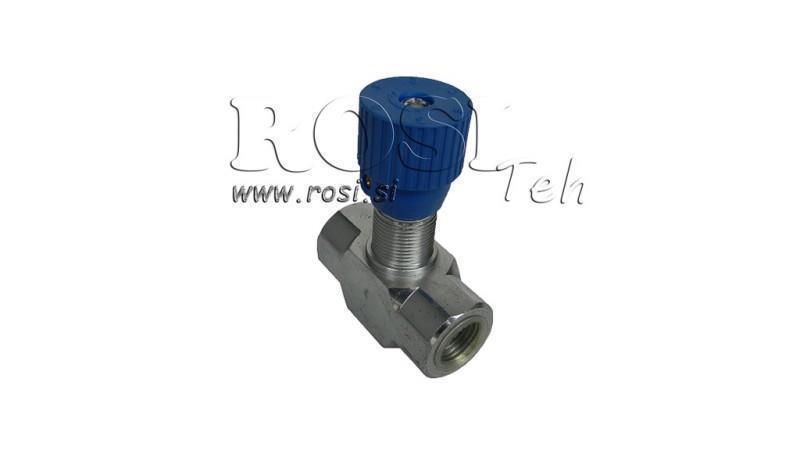 FLOW REGULATOR VRFB - THROTTLE VALVE 3/4 TWO DIRECTION - 80lit