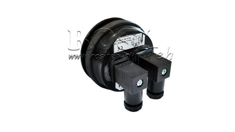 INTERUPTEUR DE PRESSION ÉLECTRONIQUE AVEC MANOMÈTRE KD59 0-400 BAR