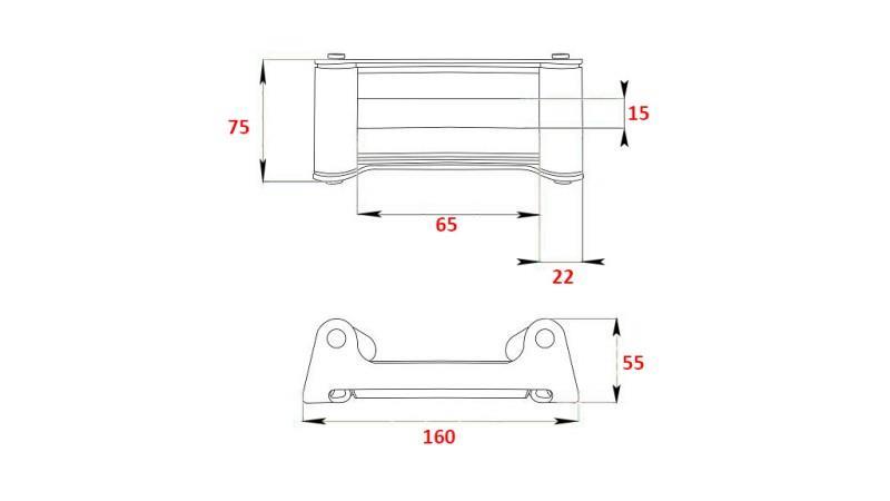 SEILROLLENFÜHRUNG FÜR STAHLSEIL DWH 2500-4500